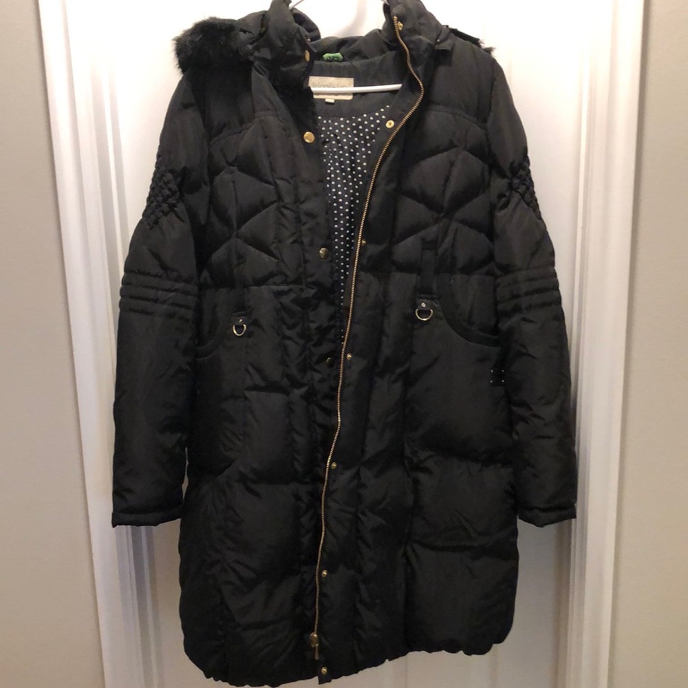 Kimi + Kai maternity down coat